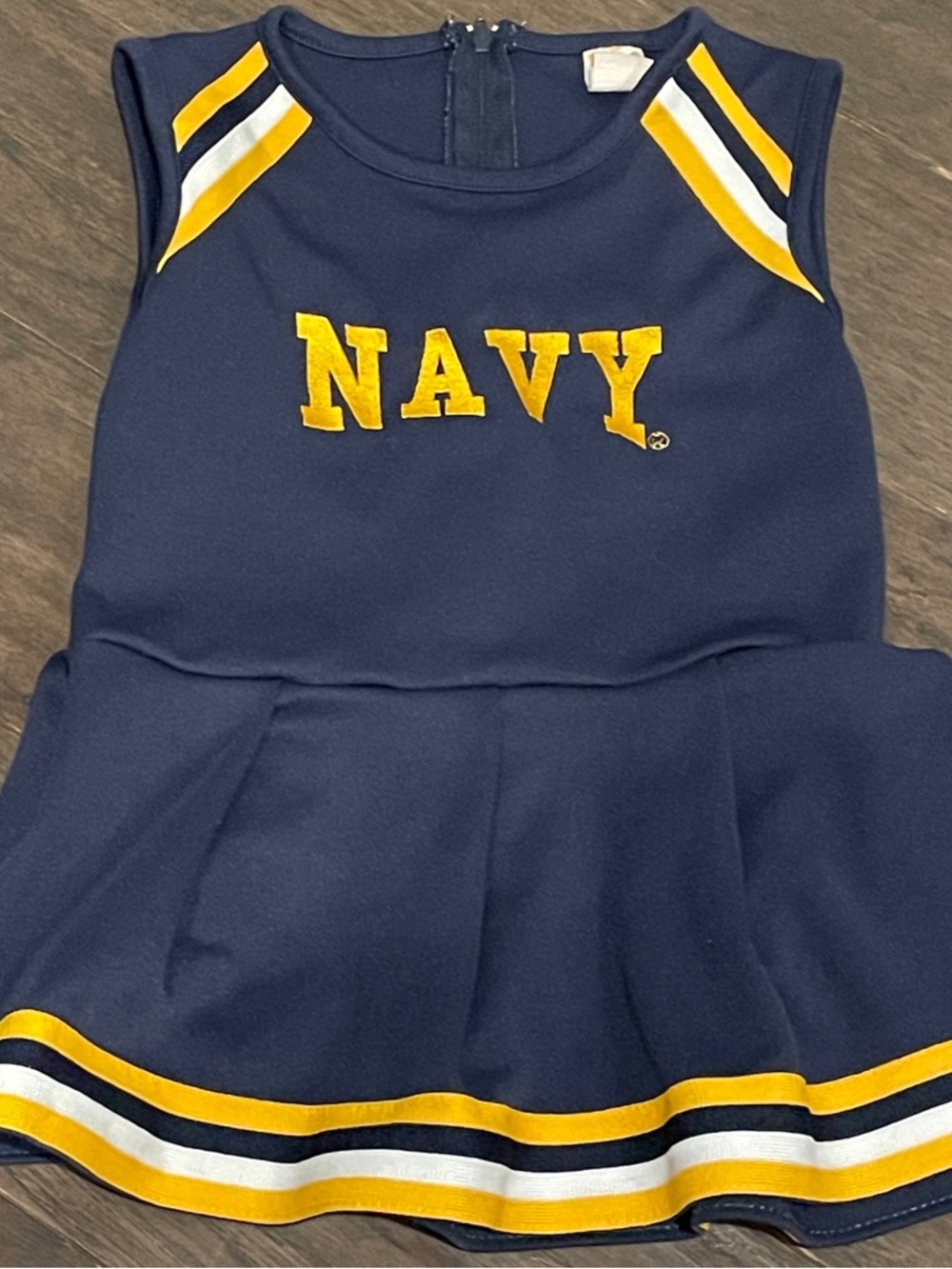 Vintage Little King NAVY cheerleader Outfit Size 6 SAILOR UNITED STATES
